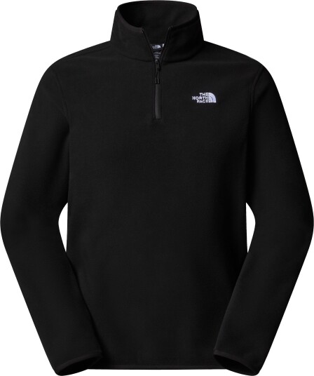 The North Face Men's Glacier Fleece 1/4 Zip Jacket TNF Black S