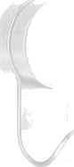 Zone Denmark Puck Hook Single Krok Hvit Zone Denmark Puck Hook Single Krok Hvit