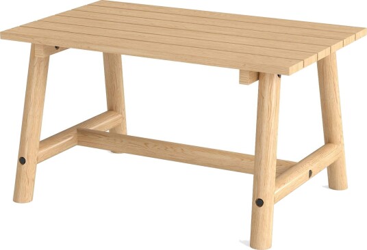 Solid Wood Patio Sofabord – Slitesterk og elegant design