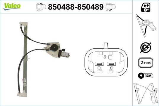 Vindusheis VALEO 850488