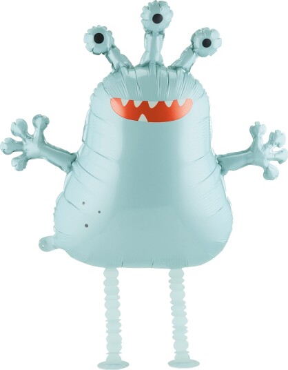 Partydeco Petwalker Alien Folieballong FB378