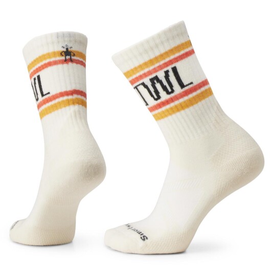 Smartwool Athletic Smrtwl Retro Stripe Sokker 100 Natural M 38-41