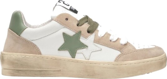 2Star Herre Sko Beige 44 EU,