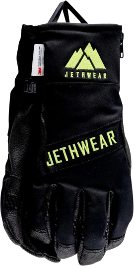 JETHWEAR Vinterhansker Empire Svart-Gul JETHWEAR Vinterhansker Empire Svart-Gul