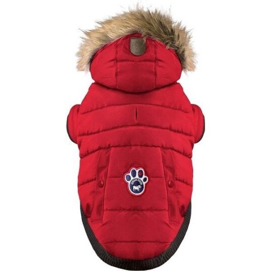 Canada Pooch North Pole Vinterdekken 55cm Rød Hundeparkas Canada Pooch North Pole Vinterdekken 55cm Rød Hundeparkas