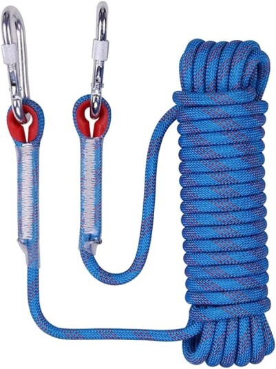 Statisk klatretau 10 mm 20 m for redning evakuering og rappellering