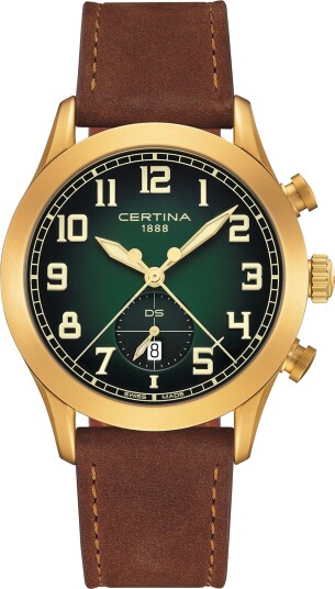 Certina DS Pilot C0246173609200 - Herre - 43 mm - Analog - Kvarts urverk