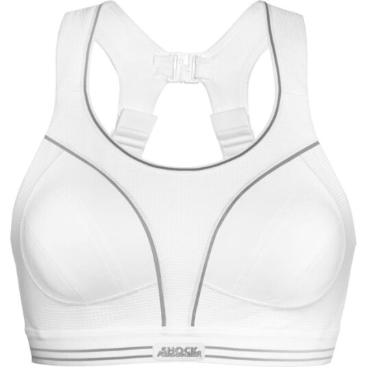 Shock Absorber Ultimate Run Bra 80D, White Shock Absorber Ultimate Run Bra 80D, White