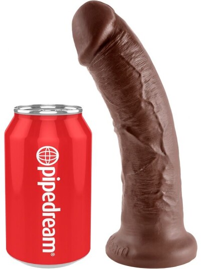 Pipedream King Cock King Cock Realistic Dildo 20 cm mørk