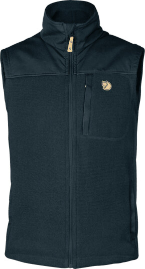 Fjellreven Men's Buck Fleece Vest Blå XS Man