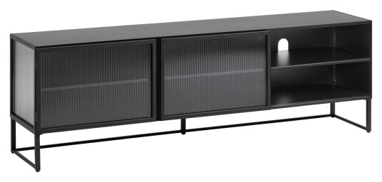 Kave Home Trixie TV-bord - Sort, B180 1616724-01-0 1616722-01-0 Kave Home Trixie TV-bord - Sort, B180 1616724-01-0 1616722-01-0