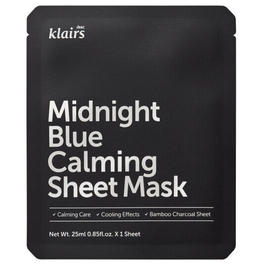 Klairs Midnight Blue Calming Sheet Mask Klairs Midnight Blue Calming Sheet Mask