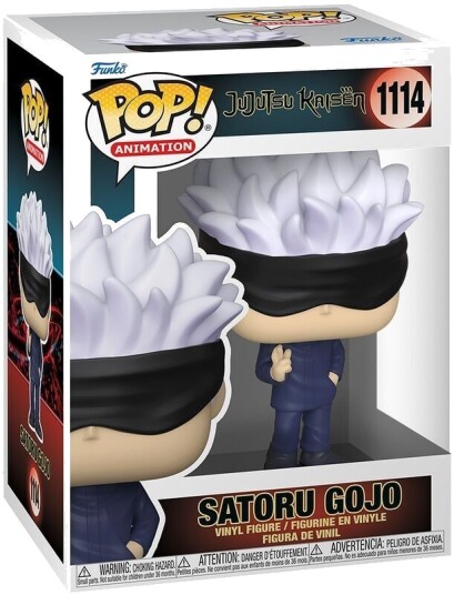Funko Jujutsu Kaisen Satoru Gojo Pop Vinyl Figur 9cm