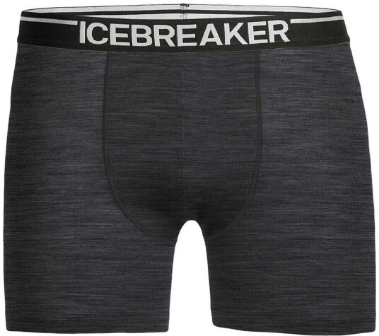 Icebreaker Anatomica Boxer Herre Jet Hthr S Icebreaker Anatomica Boxer Herre Jet Hthr S