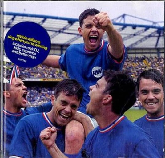 Robbie Williams Sing When You`Re Winning CD