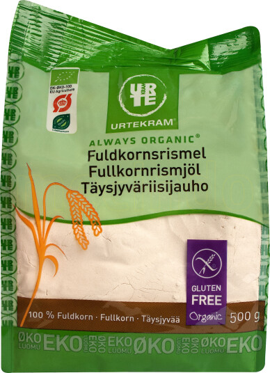 Urtekram Fullkornsrismel Ø 500g