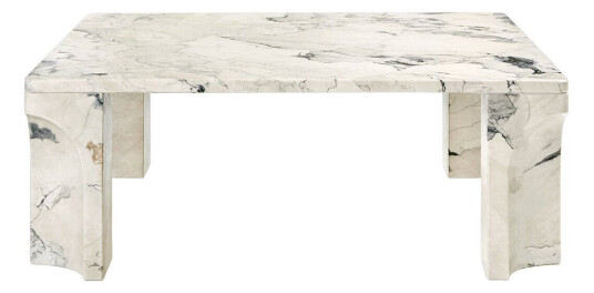 Gubi Doric salongbord 80 x 80 cm Electric grey