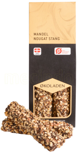 Økoladen Mandel Nougat Stang Innholder 75g