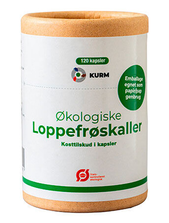 Kurm Økologiske Loppefrøskaller 120 Kapsler Kurm Økologiske Loppefrøskaller 120 Kapsler
