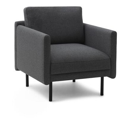 Normann Copenhagen Normann Copenhagen Rar Lenestol Re Born Mørkegrå