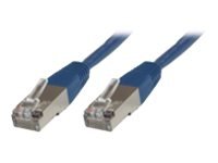 MicroConnect - Nettverkskabel - RJ-45 (hann) til RJ-45 (hann) - 2 m - FTP - CAT 5e - blå