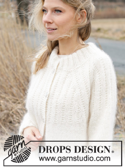 Drops 243 2 Winter Owl Cardigan