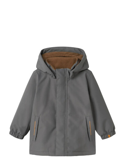 Lil"Atelier Nmmlasnow10 Jkt Solid Fo Lil   Grey   122 128