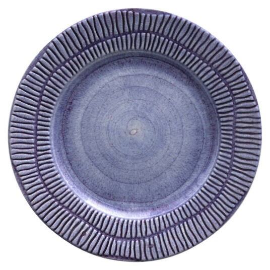 Stripes Asjett Ø 21 cm Fiolett