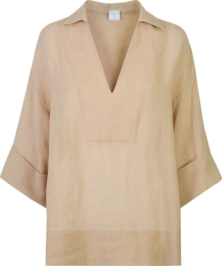 Eleventy Dame Bluser & Skjorter Beige XS,