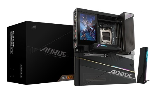 Gigabyte X870E Aorus Xtreme Hovedkort med AMD AM5 Sokkel og DDR5 Gigabyte X870E Aorus Xtreme Hovedkort med AMD AM5 Sokkel og DDR5