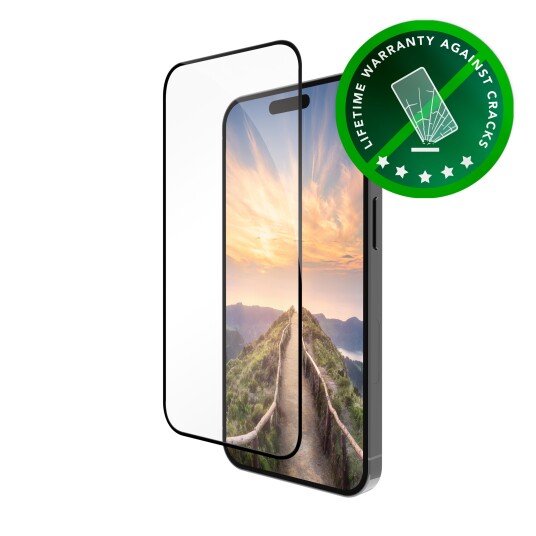 DBRAMANTE1928 ECOSHIELD  IPHONE 16 PLUS  BLACK EDGE ACCS