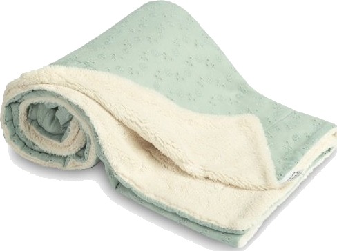 Sensillo Broderiteppe 80x100cm   Mint