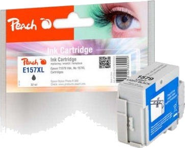 Peach PI200 615 lys svart blekkpatron 32 ml