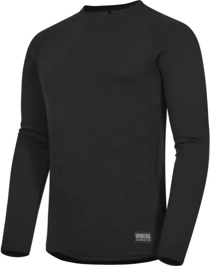 Urberg Merino Bamboo Base Layer Top Men Black Beauty