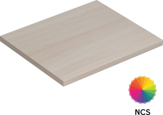 Dansani Calidris Benkeplate B40 240xh3xd51cm NCS eik / 60cm