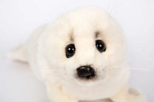 Hansa Creation White Seal Pup Plush Hansa Creation White Seal Pup Plush