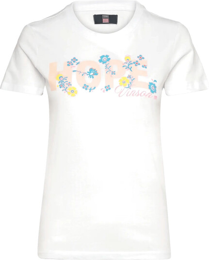 VINSON | Randi Reg Cot Sj Vin W Tee | L