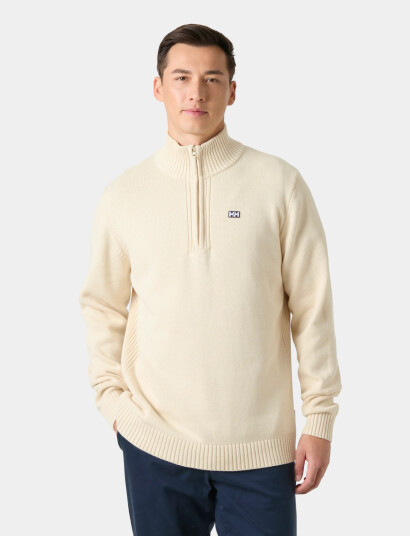 Helly Hansen Smoegen 1/2 Zip Sweater CreaM Helly Hansen Smoegen 1/2 Zip Sweater CreaM