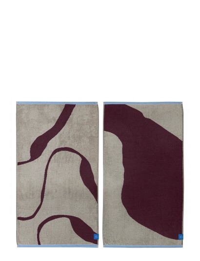 Mette Ditmer Nova Arte Guest Towel, 2-Pack - Beige - 40X 55CM