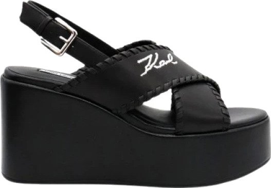 Karl Lagerfeld, Dame, Sko, Svart, 40 EU,