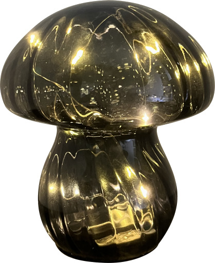Veli Line Mushroom bordlampe grønn