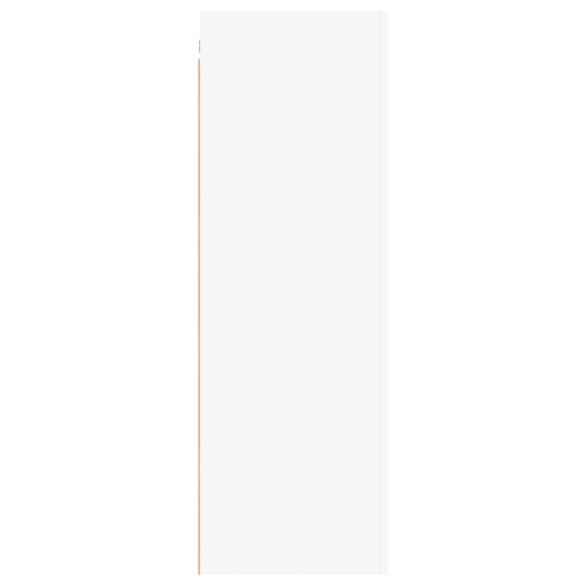 vidaXL TV-benk 2 stk hvit 30,5x30x90 cm sponplate
