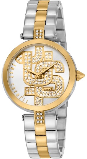 Just Cavalli Dameklokke JC1L241M0085 Glam Chic Maiuscola