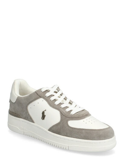 Polo Ralph Lauren Masters Court Leather Suede Sneaker White 44.5 Polo Ralph Lauren Masters Court Leather Suede Sneaker White 44.5