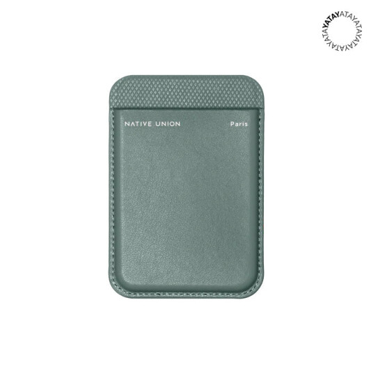 Native Union CLIC (RE)CLASSIC MagSafe Kortmappe   Slate Green