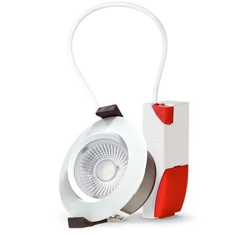 Unilamp Gyro Eco 8W 700lm 2700K IP44 Hvit