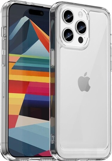 Trolsk Mobildeksel Støtdempende Gjennomsiktig (iPhone 15 Pro Max) Transparent