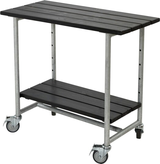 Grillbord m/1 hylle PLUS Urban svart