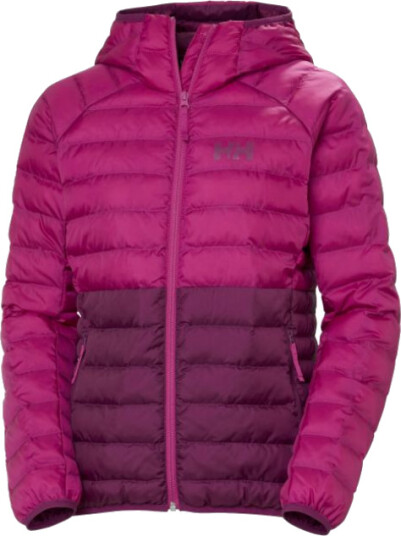 Helly Hansen Banff Hooded Fiberdunjakke Dame Dark Magenta 34XS