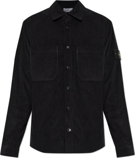 Stone Island Herre Skjorter Svart M,